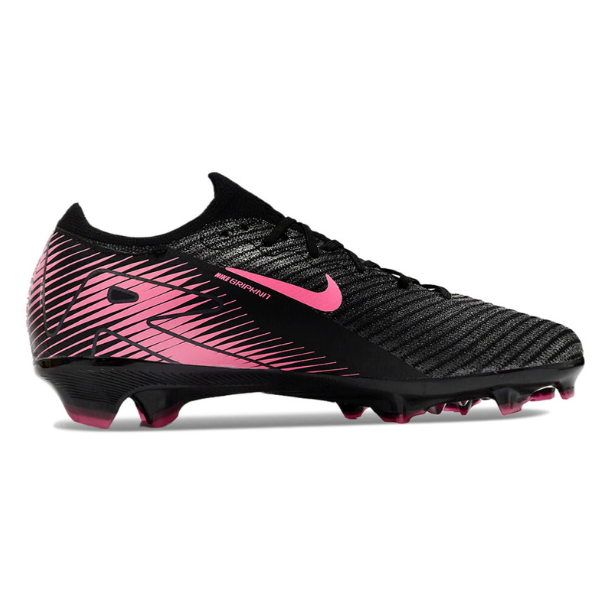 Nike Air Zoom Mercurial Vapor 16 Elite Black and Pink FG Kids