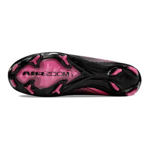 Nike Air Zoom Mercurial Vapor 16 Elite Black and Pink FG Kids