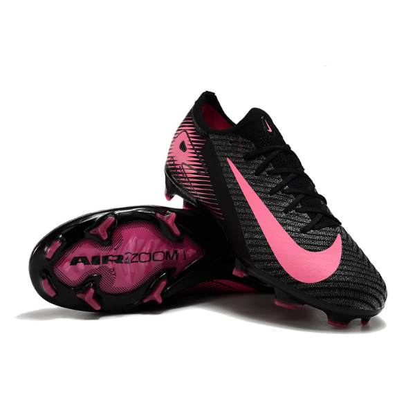 Nike Air Zoom Mercurial Vapor 16 Elite Black and Pink FG Kids