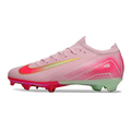 Nike Air Zoom Mercurial Vapor 16 Elite Light Pink and Light Green FG Kids