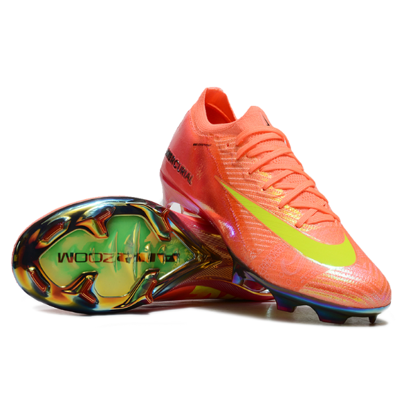 Nike Air Zoom Mercurial Vapor 16 Elite Pink and Yellow FG Kids