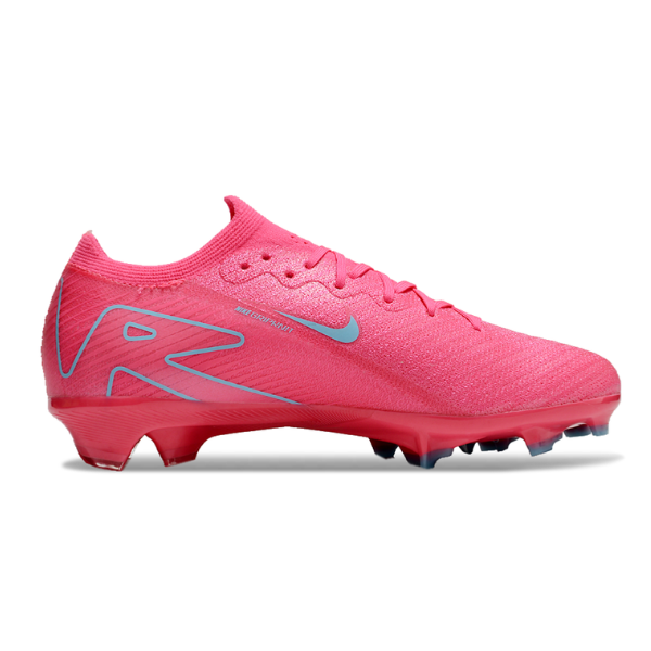 Nike Air Zoom Mercurial Vapor 16 Elite Pink and Blue Firm Ground FG Kids Football Boot