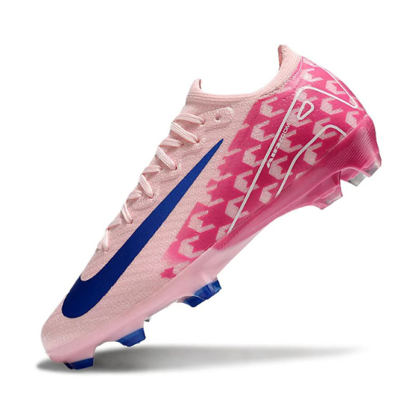 Nike Air Zoom Mercurial Vapor 16 Elite Pink and Blue Firm Ground FG Kids Football Boot