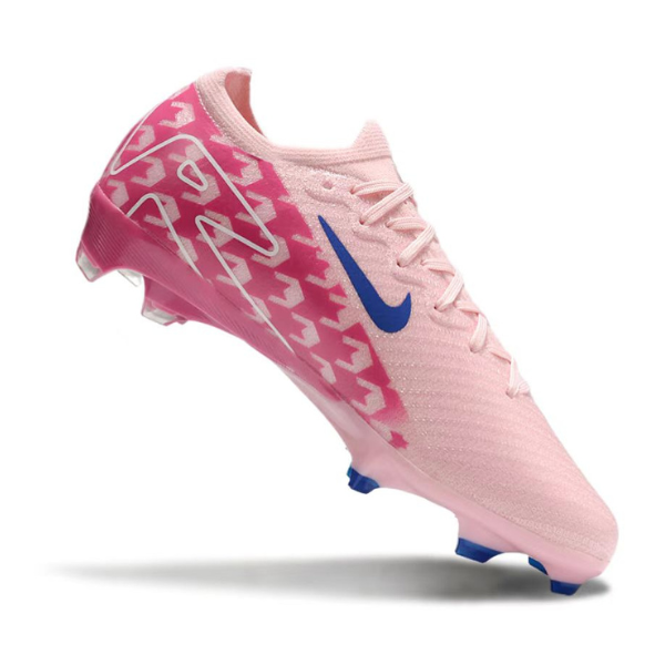 Nike Air Zoom Mercurial Vapor 16 Elite Pink and Blue Firm Ground FG Kids Football Boot