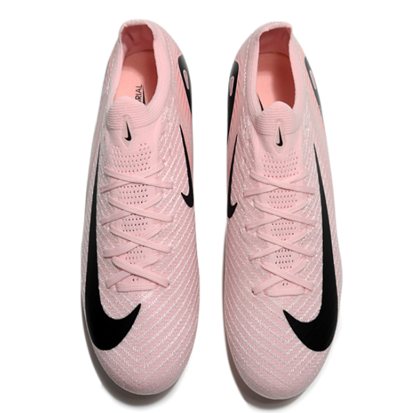 Nike Air Zoom Mercurial Vapor 16 Elite Pink and Black FG Kids
