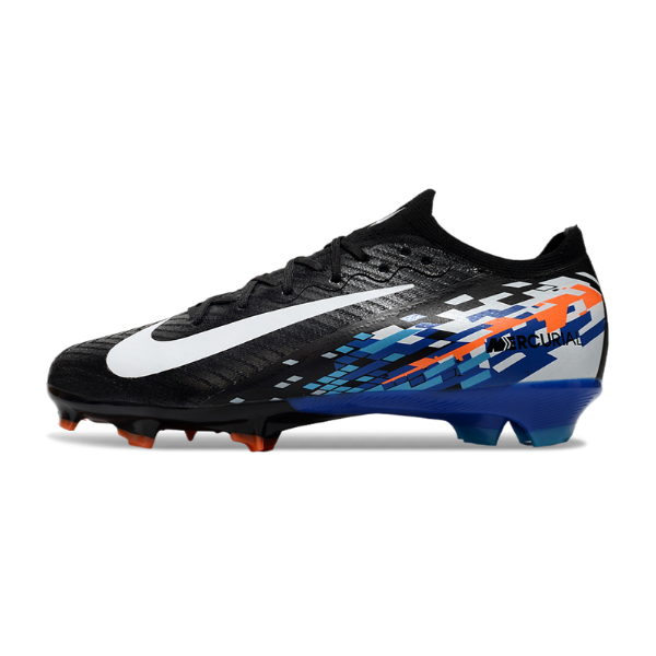 Nike Air Zoom Mercurial Vapor 16 Elite Black Blue and Orange FG