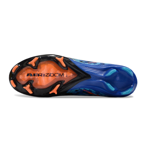 Nike Air Zoom Mercurial Vapor 16 Elite Black Blue and Orange FG