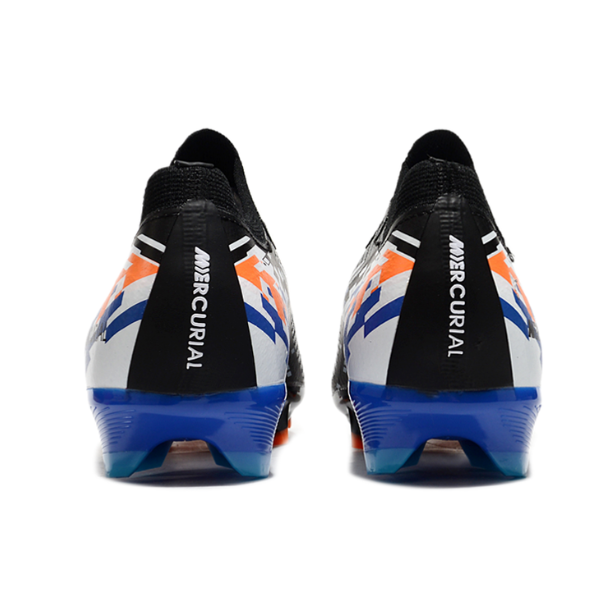 Nike Air Zoom Mercurial Vapor 16 Elite Black Blue and Orange FG