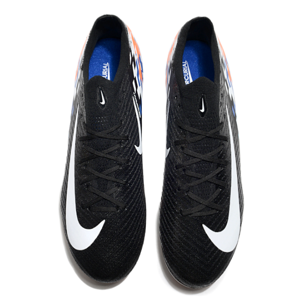 Nike Air Zoom Mercurial Vapor 16 Elite Black Blue and Orange FG