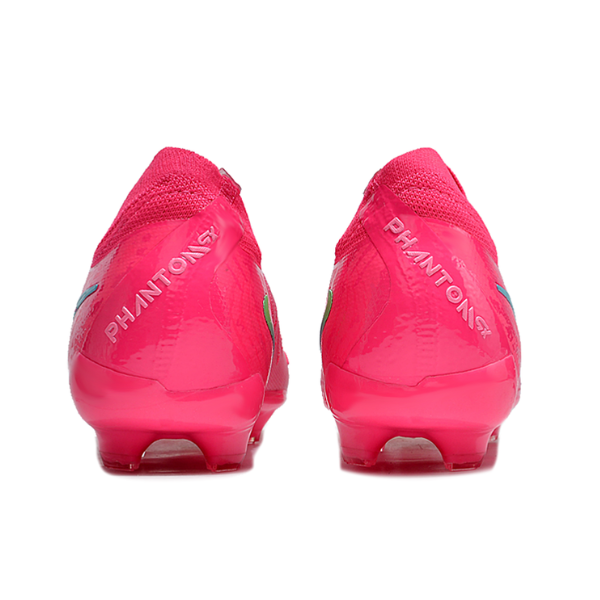 Nike Phantom GX2 Elite Pink and Green FG Kids