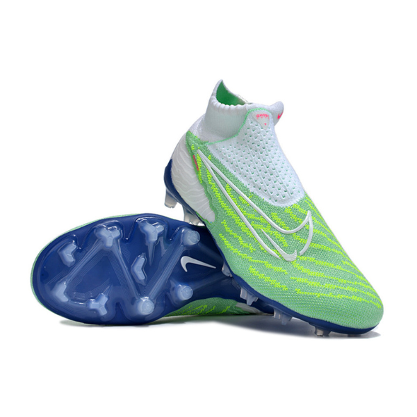 Nike Phantom GX Elite DF White and Green FG Kids