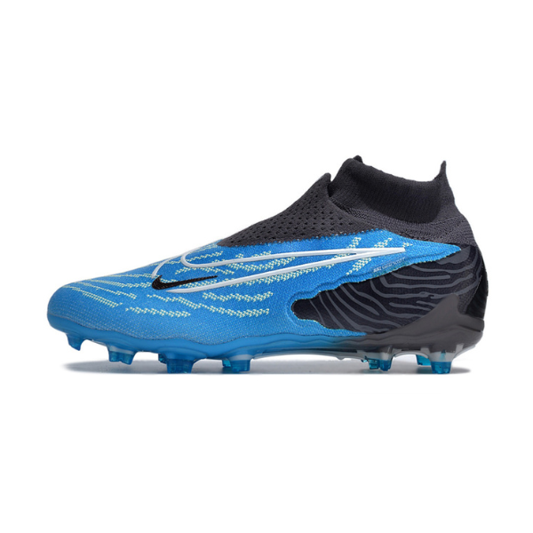 Nike Phantom GX Elite DF Black and Blue FG Kids