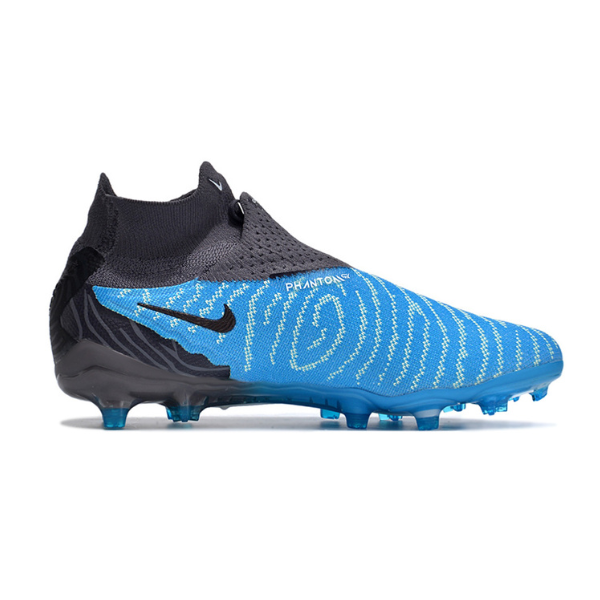 Nike Phantom GX Elite DF Black and Blue FG Kids