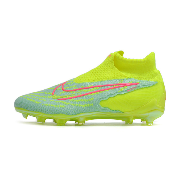 Nike Phantom GX Elite DF Green and Pink FG Kids
