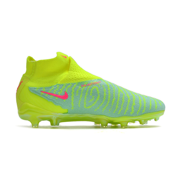 Nike Phantom GX Elite DF Green and Pink FG Kids