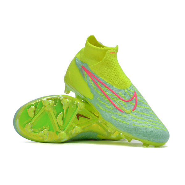 Nike Phantom GX Elite DF Green and Pink FG Kids