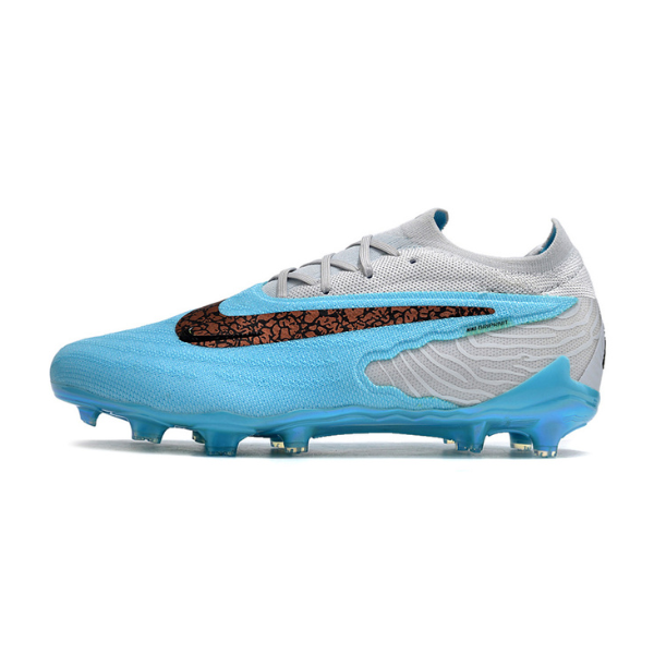 Nike Phantom GX Elite White and Light Blue FG Kids