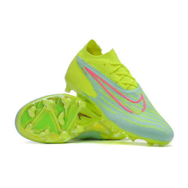 Nike Phantom GX Elite Green and Pink FG Kids