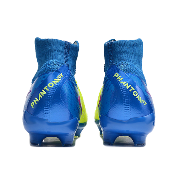 Nike Phantom Luna 2 Elite Yellow and Blue FG Kids
