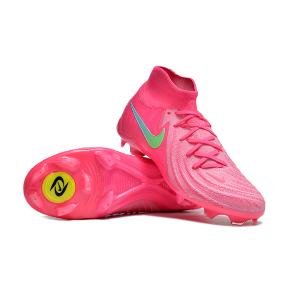 Nike Phantom Luna 2 Elite Pink and Green FG Kids