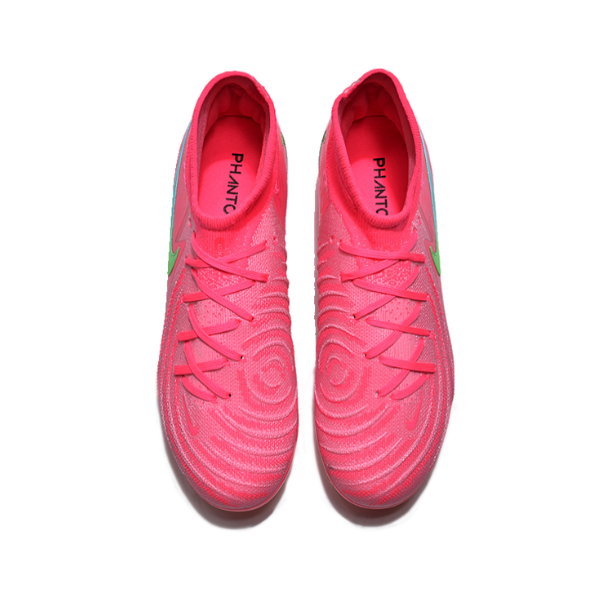 Nike Phantom Luna 2 Elite Pink and Green FG Kids