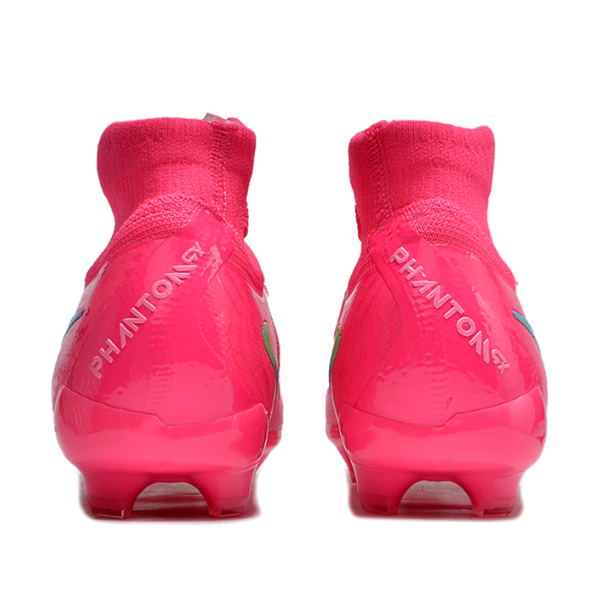 Nike Phantom Luna 2 Elite Pink and Green FG Kids