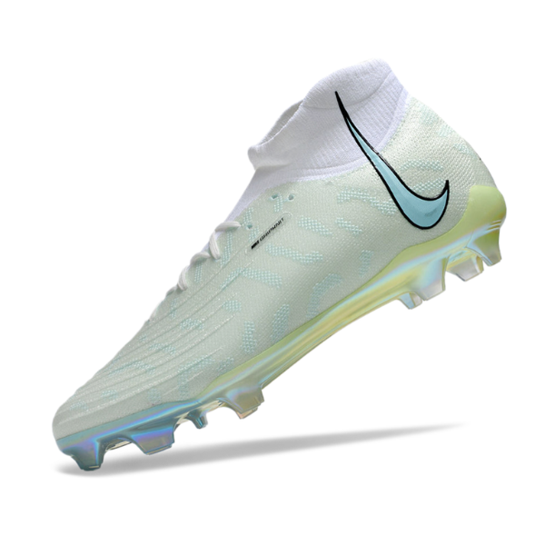 Nike Phantom Luna Elite White Green and Blue FG Kids