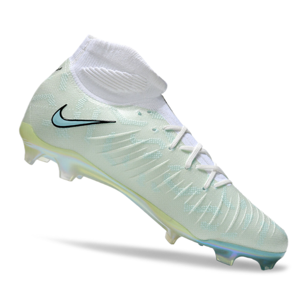 Nike Phantom Luna Elite White Green and Blue FG Kids