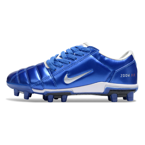 Nike Total 90 III Kids Blue and White FG