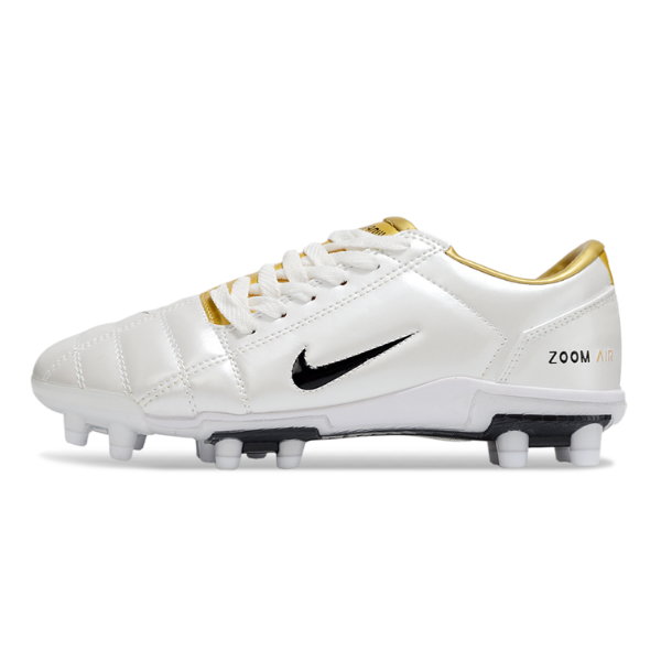 Nike Total 90 III Kids White and Gold FG