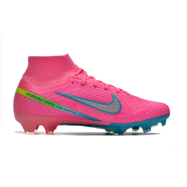 Nike Zoom Mercurial Superfly 9 Elite Pink and Blue FG Kids