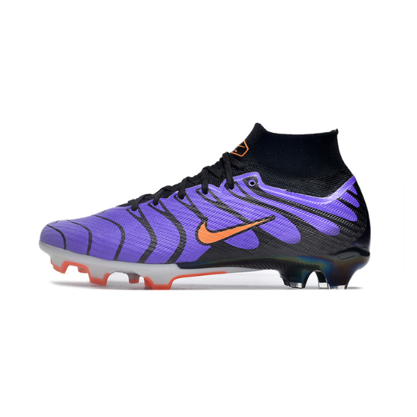 Nike Zoom Mercurial Superfly 9 Air Max Plus Black and Red FG Kids