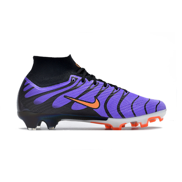 Nike Zoom Mercurial Superfly 9 Air Max Plus Black and Red FG Kids