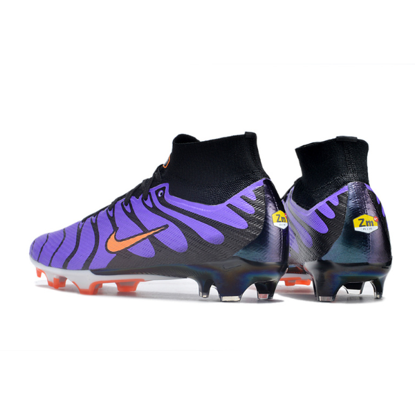 Nike Zoom Mercurial Superfly 9 Air Max Plus Black and Red FG Kids