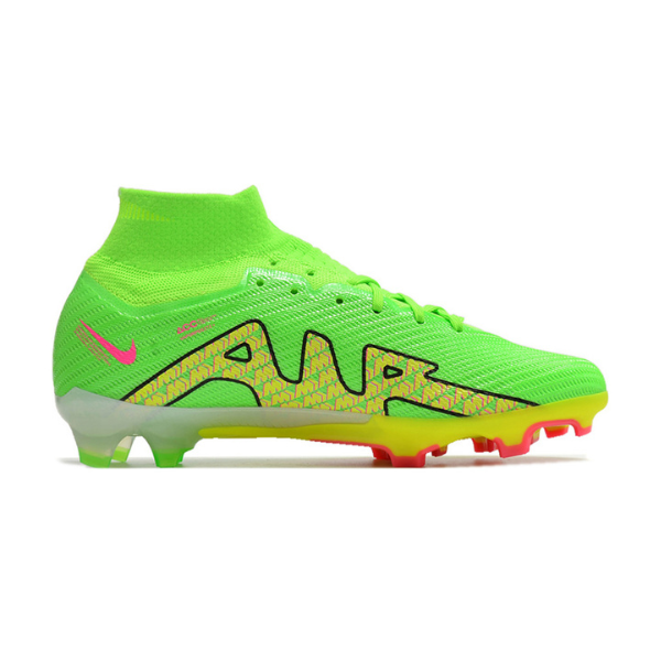 Nike Zoom Mercurial Superfly 9 Elite Green FG Kids