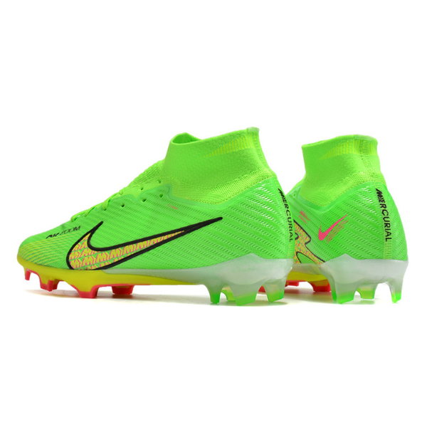 Nike Zoom Mercurial Superfly 9 Elite Green FG Kids