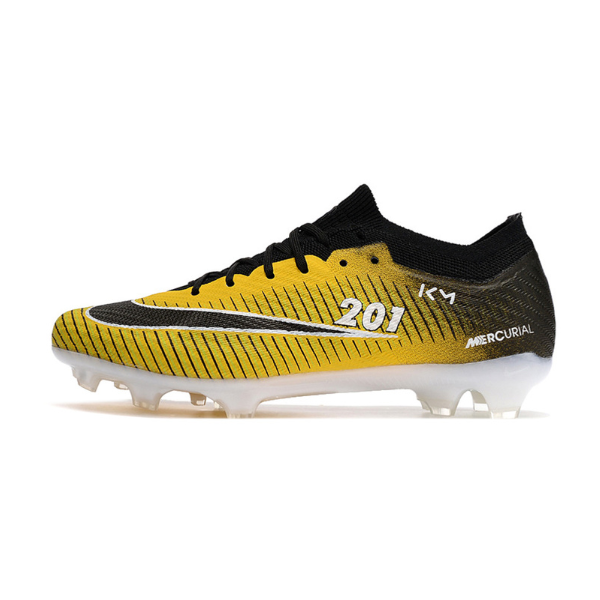 Nike Zoom Mercurial Vapor 15 Elite Yellow and Black FG Kids
