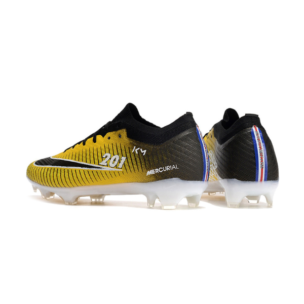 Nike Zoom Mercurial Vapor 15 Elite Yellow and Black FG Kids