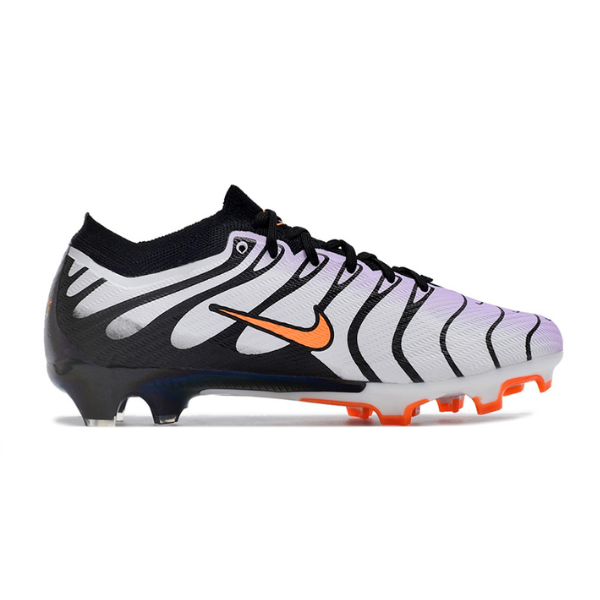 Nike Zoom Mercurial Vapor 15 Elite Gray and Black FG Kids