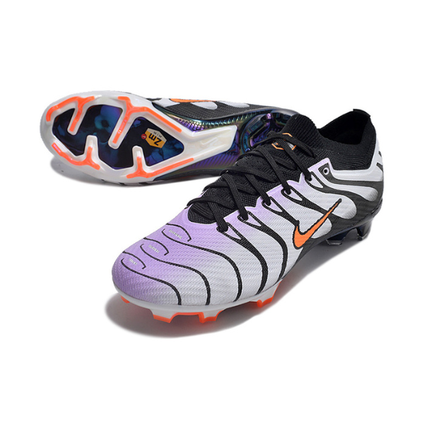 Nike Zoom Mercurial Vapor 15 Elite Gray and Black FG Kids
