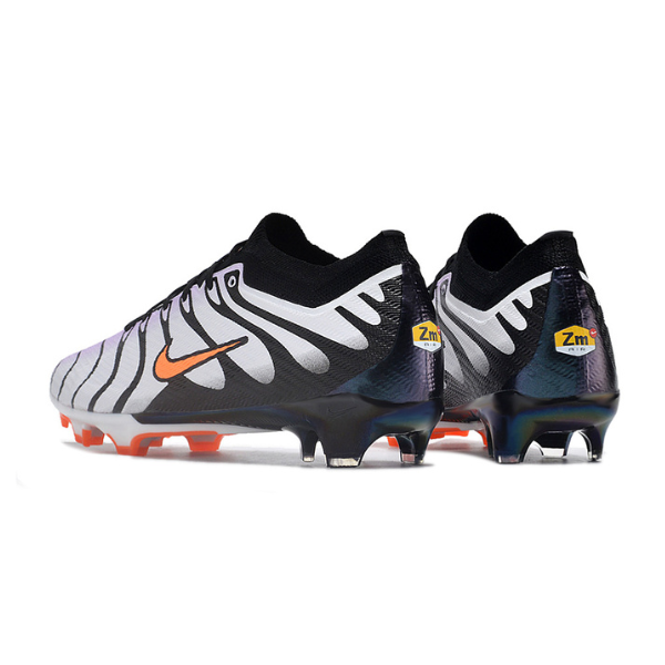 Nike Zoom Mercurial Vapor 15 Elite Gray and Black FG Kids