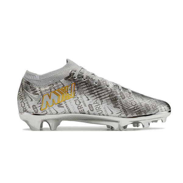 Nike Zoom Mercurial Vapor 15 Elite 25th Anniversary White and Black FG Kids