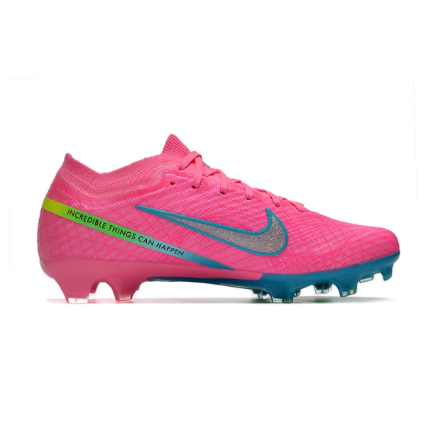 Nike Zoom Mercurial Vapor 15 Elite Pink and Blue FG Kids