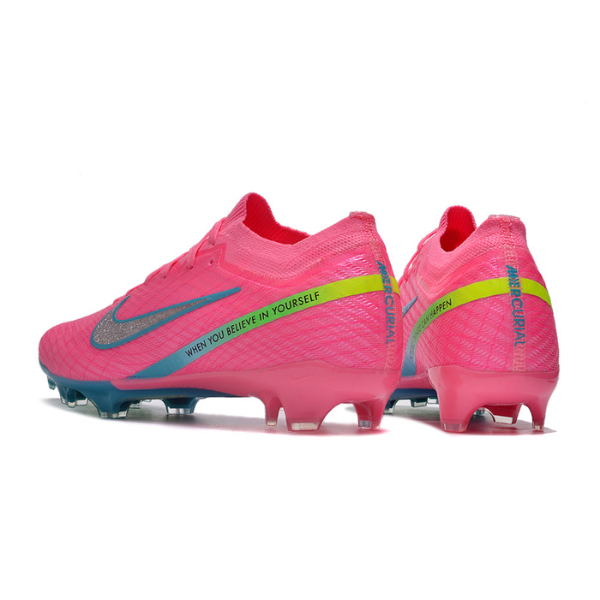 Nike Zoom Mercurial Vapor 15 Elite Pink and Blue FG Kids