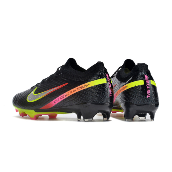 Nike Zoom Mercurial Vapor 15 Elite Black Pack FG Kids