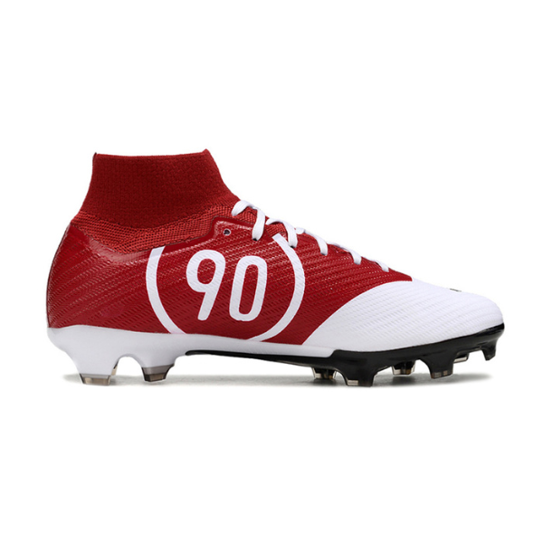 Nike Zoom Mercurial Superfly 9 Elite White and Red FG Kids