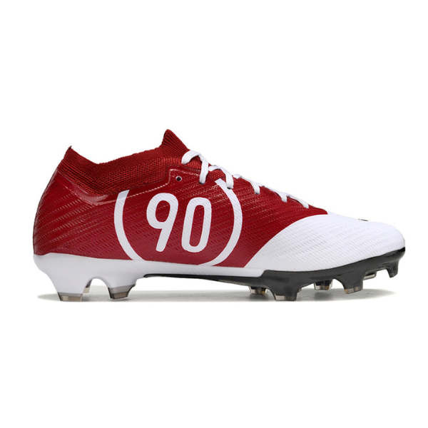 Nike Zoom Mercurial Vapor 15 Elite White and Red FG Kids