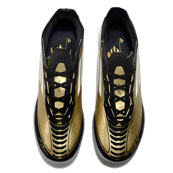 Adidas F50 Elite + Messi Triunfo Dourado Pack Kids Turf TF Football Boot
