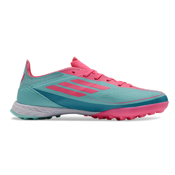 Adidas F50 Elite Kids Turf TF Light Blue and Pink Football Boot