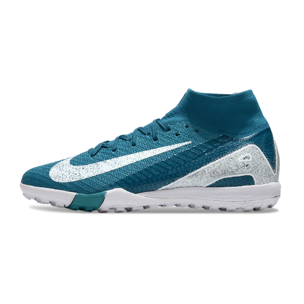 Nike Zoom Mercurial Superfly 10 Elite Kids TF Azure Aqua